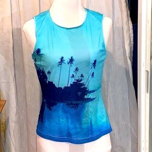 Express Sequin Beach Tank Top